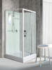 Душевая кабина River TANA 10000001709 80х80 квадратная без крыши ориентация универсальная