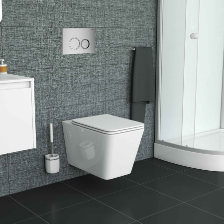 Инсталляция + кнопка смыва + унитаз Grossman Galaxy 97.4414S.01.110