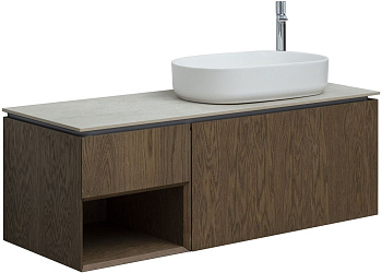Тумба под раковину Allen Brau Infinity 1.21008.NO 119х46х41 подвесная цвет коричневый