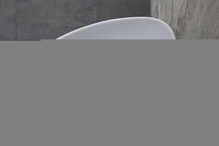 Раковина керамическая Allen Brau Infinity 4.21015.20 60х40 напольная цвет белый 1 отверстие под смеситель