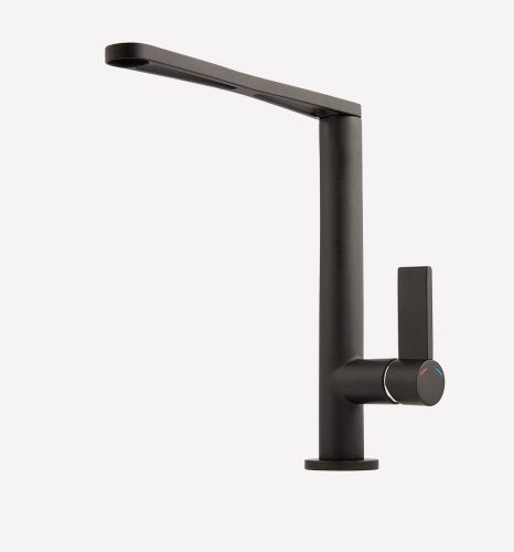 Смеситель для кухни Webert EN920302560 на мойку черный - фото 2