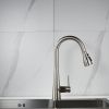 Смеситель для кухни Shevanik S363L на мойку сатин