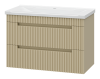 Тумба под раковину Brevita Ariana ARI-01080-03062Я 80х40 подвесная цвет бежевый