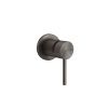 Смеситель для душа Gessi GESSI 316 54019#707 встраиваемый в стену черный (внешняя часть)
