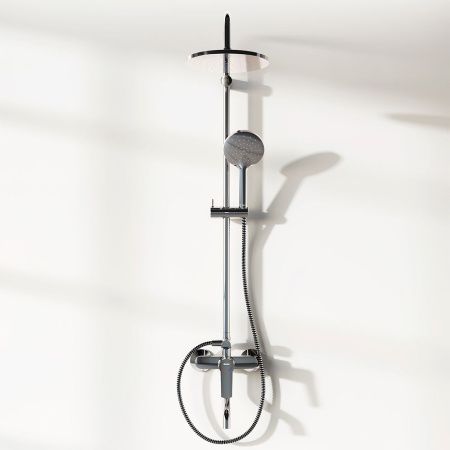 Душевая стойка Damixa Jupiter 977740000 настенная цвет хром