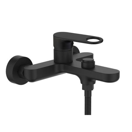 Смеситель для ванны D-Lin D130377-A настенный черный