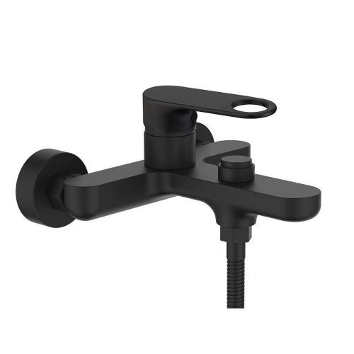 Смеситель для ванны D-Lin D130377-A настенный черный - фото 2