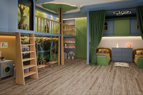 Кварцвиниловая плитка Damy Floor FAMILY LVT 001-2-LVT Дуб Селект толщина 0.25 см 43 класс 1227х187 - фото 5