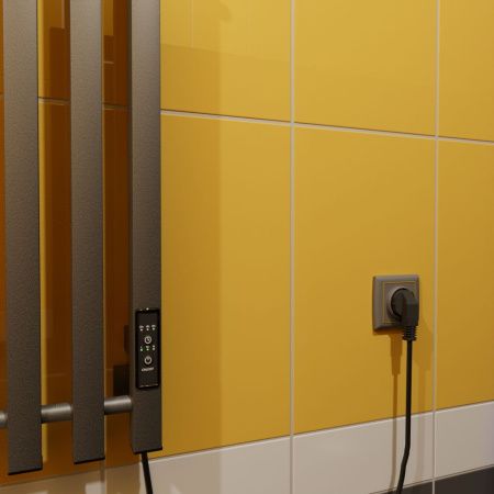 Полотенцесушитель электрический Altasan АргоПроф АргоПроф12021Г 20х120 серый