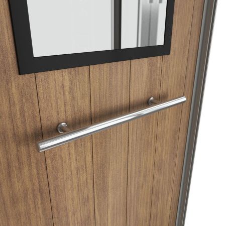Душевая кабина Niagara Luxe 7717WD 100х100 пятиугольная с крышей ориентация универсальная