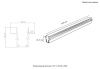 Шинопровод встраиваемый магнитный Crystal Lux Space (Спаце) CLT 0.123 02 L2000 BL