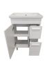 Тумба под раковину Corozo Денвер SD-00000530 60х40 напольная цвет белый