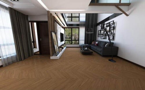 SPC ламинат Damy Floor CHEVRON DF08-Ch Блуа - фото 2