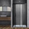 Душевая дверь Vincea Soft VDS-3SO110CLB 110х195 стекло прозрачное профиль черный