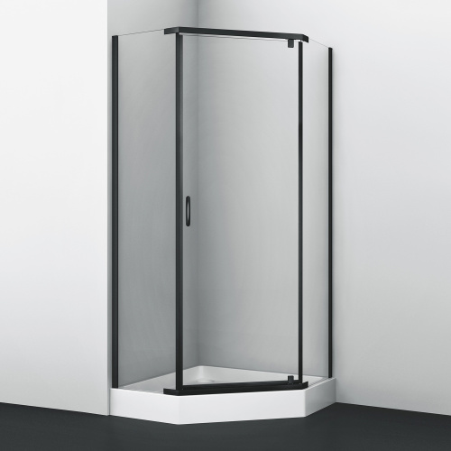 Душевой уголок WasserKRAFT Wiese 84P 84P11 90x90 стекло прозрачное 6 мм - фото 3