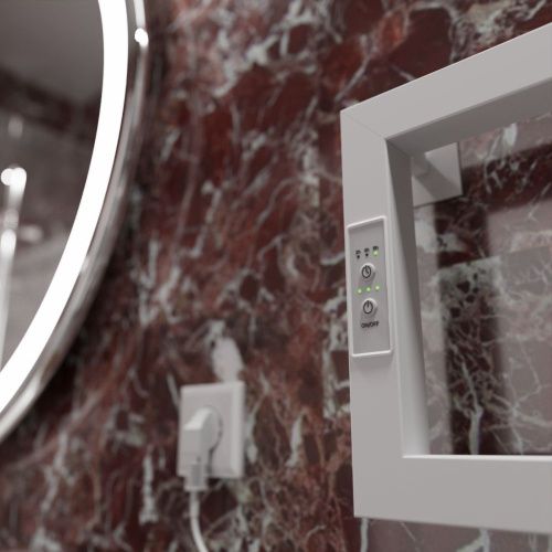 Полотенцесушитель Altasan ШалимарПроф ШалимарПроф8050БМ подвесной 51х83 электрический белый матовый - фото 5