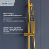 Душевая стойка RGW Shower Panels 51140134-06 настенная цвет золото с термостатом