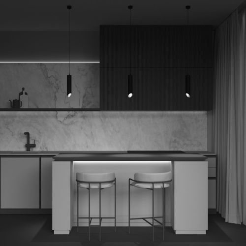 Светильник подвесной Wertmark Technical Lipari Pendant P044PL-01-40GU10-B - фото 5