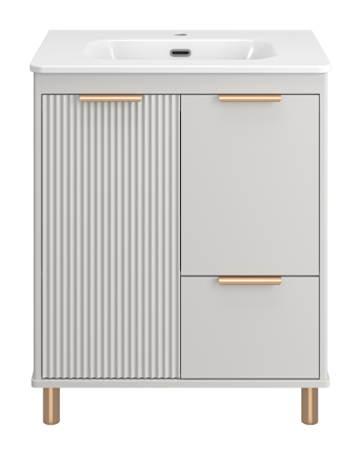 Тумба под раковину Brevita Risacca RIS-06070-0342Я 70х46х74 напольная - фото 2