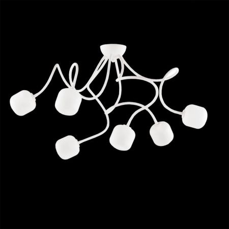 Люстра потолочная Ideal lux Octopus (Оцтопус) Octopus PL6 Bianco 174921