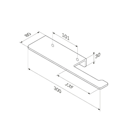 Бумагодержатель Am.Pm Sense L A7454300