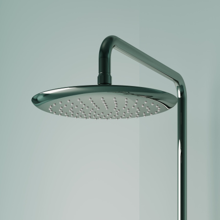 Душевая стойка Sancos Game SC3002CH настенная цвет хром с термостатом