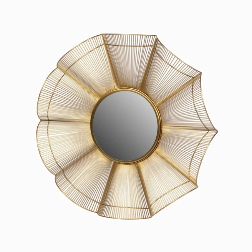 Зеркало в ванную Cosmo Mona MHC-11973 87х87 цвет золото - фото 2