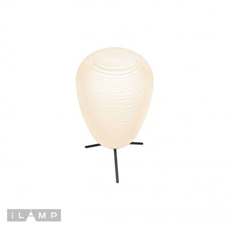 Настольная лампа iLamp Moon (Моон) AT9041-1B WH