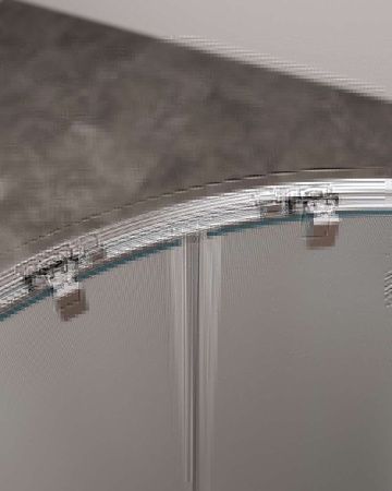 Душевой уголок Cezares MOLVENO MOLVENO-R-22-100+20-P-Cr 120х120 стекло рифленое профиль хром без поддона