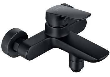 Смеситель для ванны Aquatek ВЕГА AQ1040MB настенный черный матовый без термостата