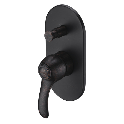 Смеситель для ванны и душа WasserKRAFT Isar 1300 1361 встраиваемый бронза - фото 4