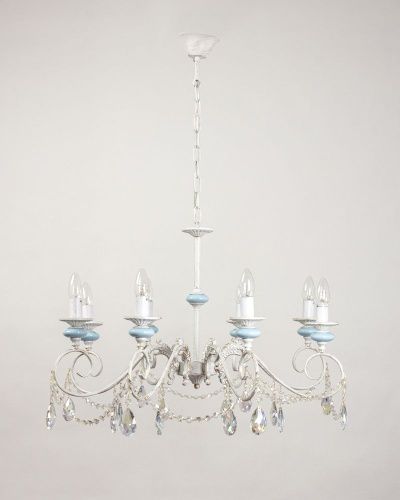 Люстра подвесная Abrasax Christel (Цхристел) L.8303-8CREAM/G - фото 2