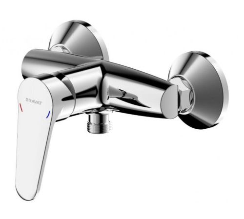 Смеситель для душа Bravat Emeralda F9135147CP-01-RUS настенный хром