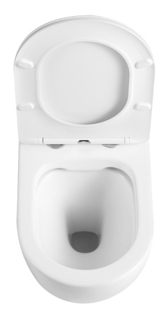 Унитаз подвесной Тритон Verso Щ0000060994 белый с сиденьем микролифт безободковый смыв торнадо