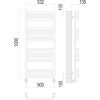 Полотенцесушитель водяной Terminus 4670078529541 55х100 хром
