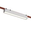 Трековый однофазный светильник Denkirs Belty linear (Белты линеар) DK5574-WH