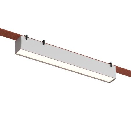 Трековый однофазный светильник Denkirs Belty linear (Белты линеар) DK5574-WH