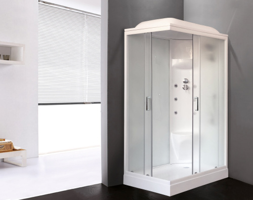 Душевая кабина Royal Bath НР RB8120HP7-WC-R 120х80 прямоугольная с крышей - фото 2