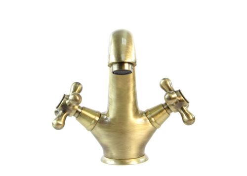 Смеситель Webert Armony AM700102065 на раковину бронза - фото 4