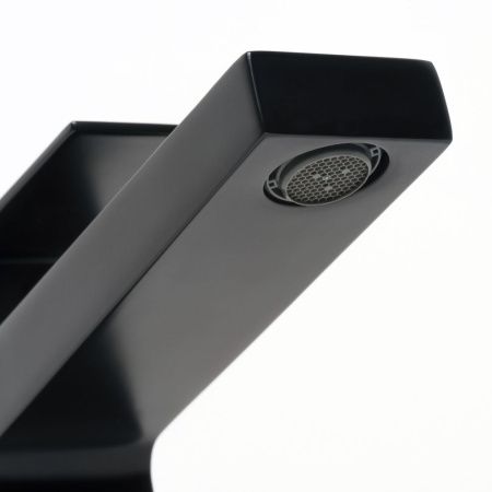 Смеситель для раковины Wasserkraft Abens 2000 2003H на столешницу черный