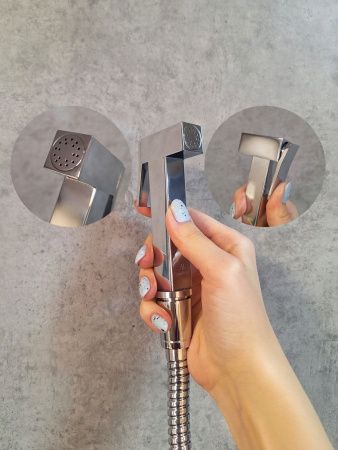 Гигиенический душ со смесителем AltroBagno BM AltroBagnoBM060120Cr хром