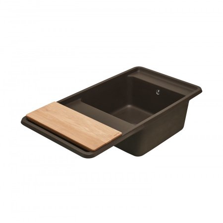 Кухонная мойка Aquaton Беллис 1A725132BS280 97х51 цвет коричневый