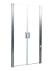 Душевая дверь River SUEZ 10000006433 70х185 стекло матовое профиль хром матовый