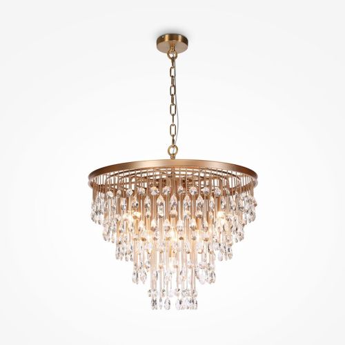 Светильник подвесной Maytoni Linn Neoclassic MOD091PL-09G - фото 2