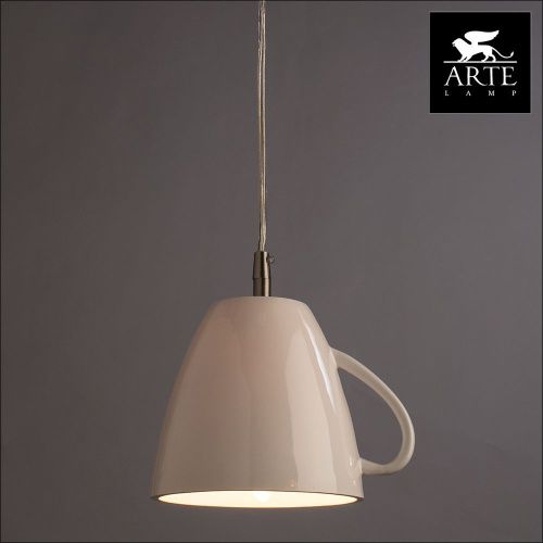 Светильник подвесной Arte Lamp Cafeteria (Цафетериа) A6605SP-1WH - фото 3