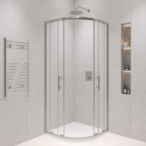 Душевой уголок RGW Passage 02085100-11 100х100 стекло прозрачное профиль хром глянцевый без поддона - фото 2