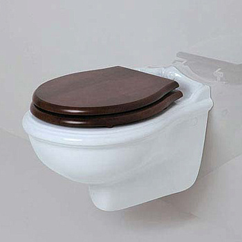 Чаша унитаза подвесная Azzurra Jubilaeum JUVKSP000000BI/(JUB100/SOSK bi) цвет белый без сиденья душевой смыв