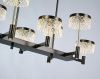 Люстра на штанге Delight Collection Diamond cut (Диамонд цут) MD21020075-6B matt black
