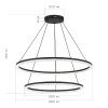 Светильник подвесной ST Luce Euclidics (Еуцлидицс) SL1018.403.02