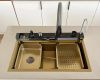Кухонная мойка Cerutti SPA CT10355 75х45 цвет золото